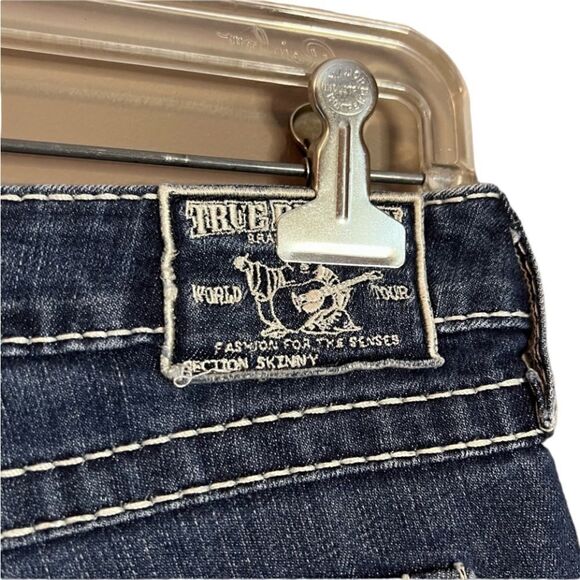 True religion low rise skinny jeans. Size 27 - Picture 3 of 12